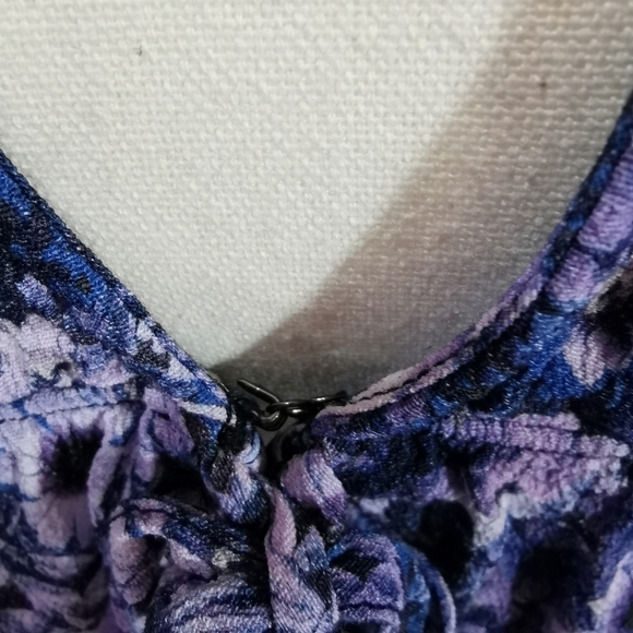 Aritzia's Sunday Best Tie Front Cropped Ruffled Peplum Blouse - Sz S - Picture 4 of 10